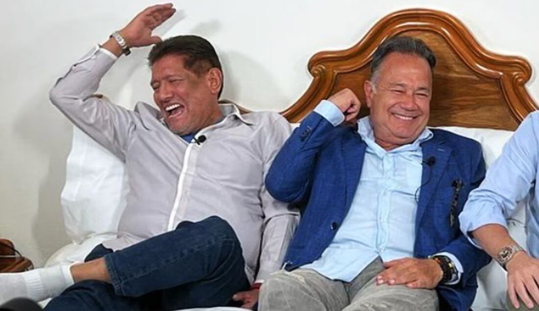 Juan Osorio y Nicandro Díaz son productores de telenovelas de Televisa.