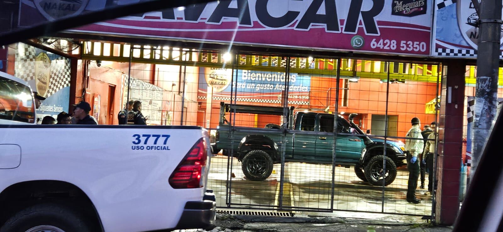 Asesinato en un lavacar, San Francisco de Dos Ríos