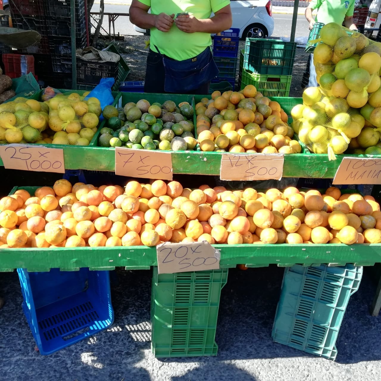 Las Ferias del Agricultor en el país trabajaron normalmente y con mucha higiene