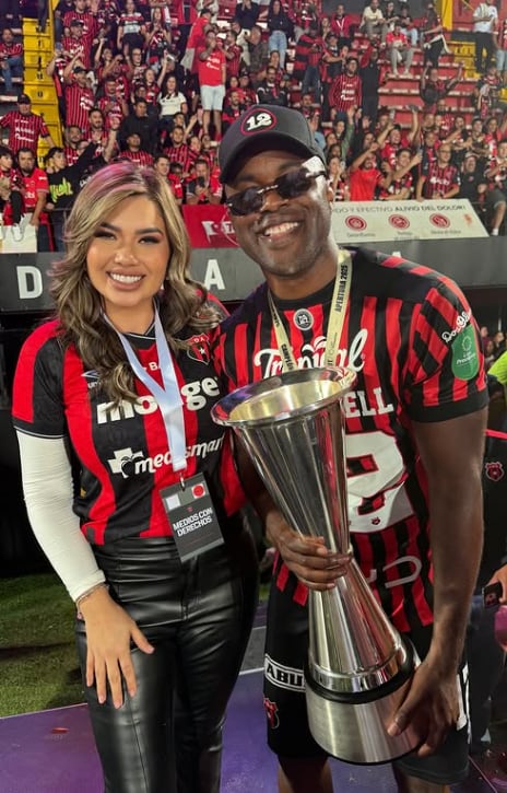 Melissa Durán, periodista y seguidora de Liga Deportiva Alajuelense.