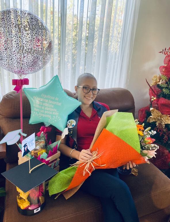 A Sofía Quirós la diagnosticaron con leucemia en el 2020 y cuatro años después le agradece a la vida por recibir una nueva oportunidad para vivir.