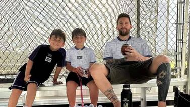 El argentino Lionel Messi ya causa locura en El Salvador