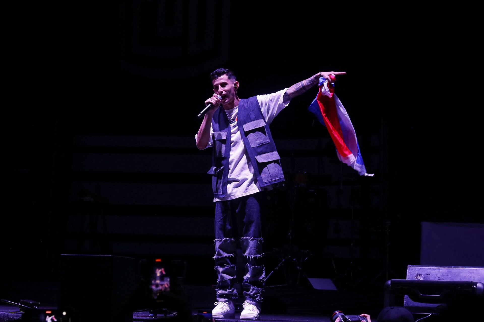 13/06/2024. Concierto de Trueno. Palacio de los Deportes, Heredia. Fotografía: Lilly Arce. En la fotografía: SNK. Sergio.