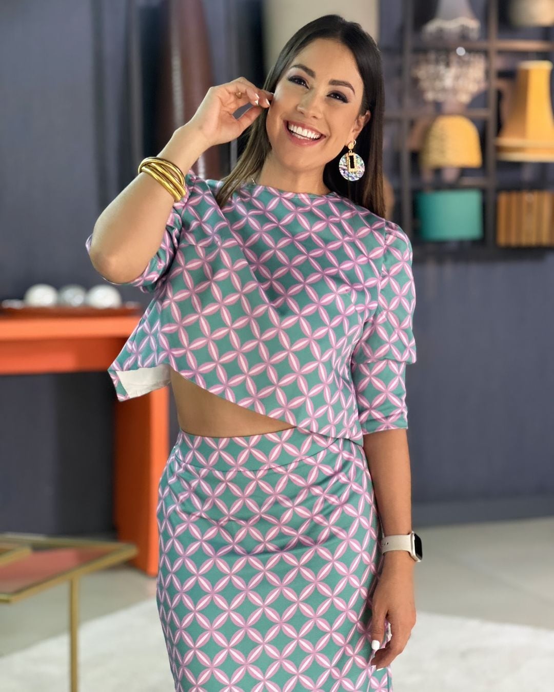Thais Alfaro, periodista y presentadora de Buen día.