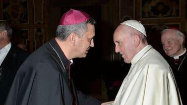 Monseñor Salazar recordó con cariño la vez que el papa Francisco lo salvó de pasar un colorazo