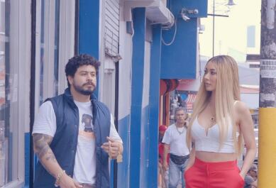 Elena Correa, cantante y modelo.