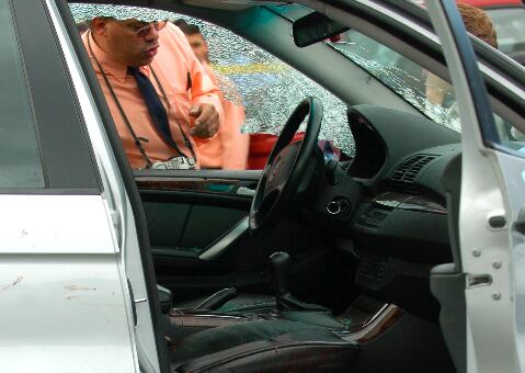 Intento de asalto a dueñodel servicentro El Higuerón.Foto Archivo.