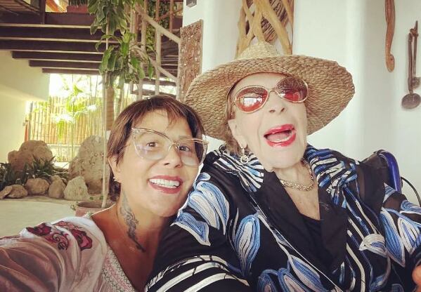 Alejandra Guzmán y su madre, Silvia Pinal