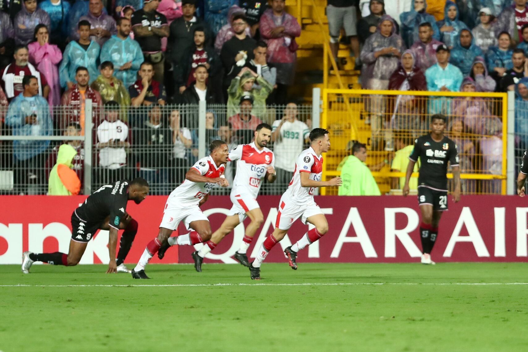 04/10/2023, San José, Tibas, Estadio Ricardo Saprissa, partido de vuelta de los cuartos de la Copa Centroamericana de fútbol entre el Deportivo Saprissa y el Real Estelí.