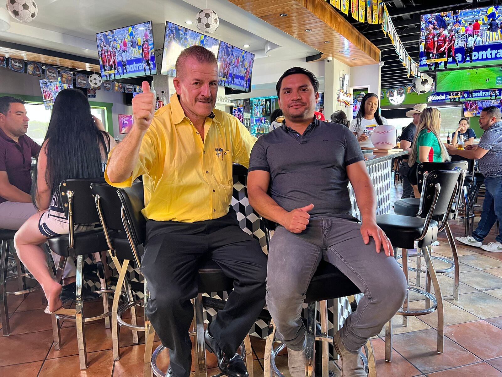 Luis Jiménez y su socio Sergio Simón son los creadores del bar restaurante.