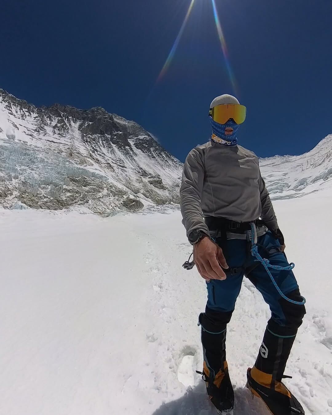 Daniel Vargas de camino al Everest 2025