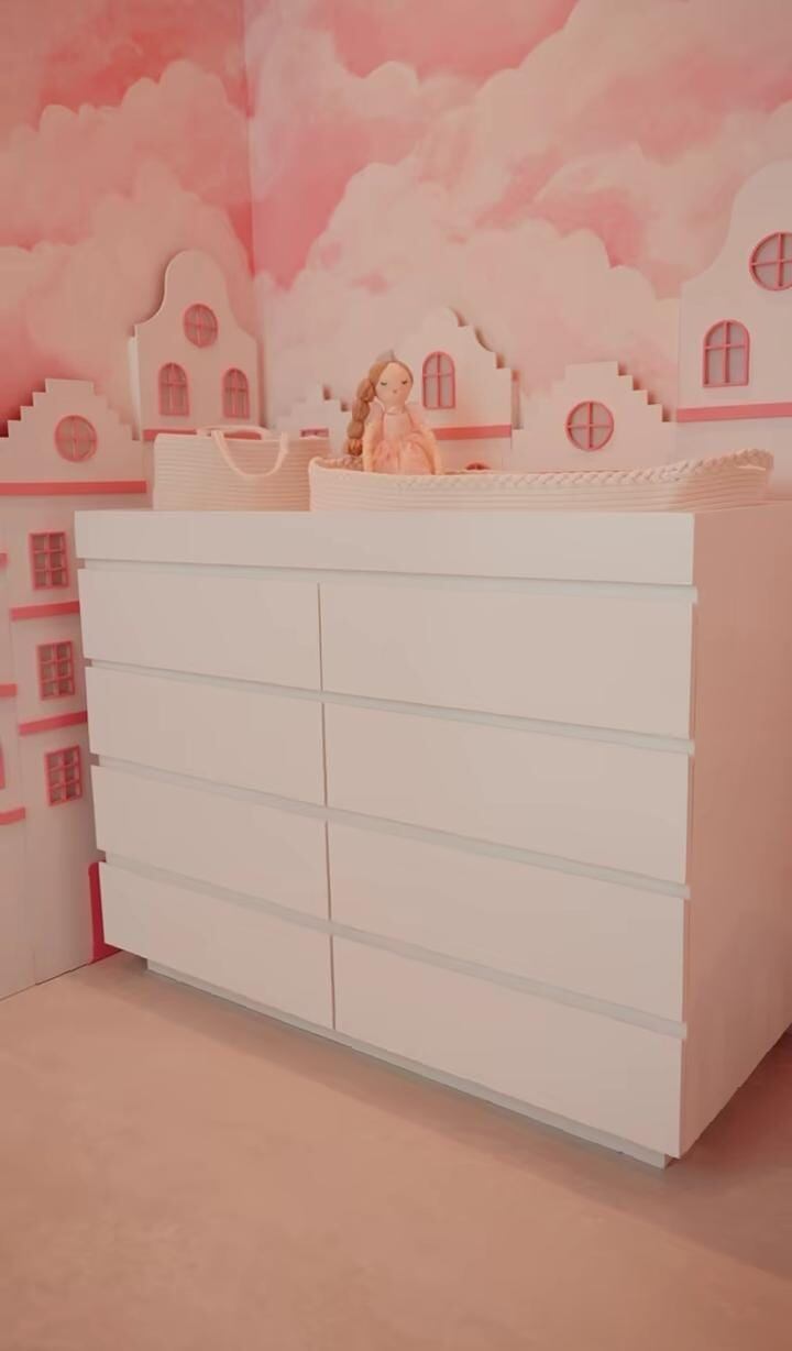 Karina Campos cuarto de su bebé