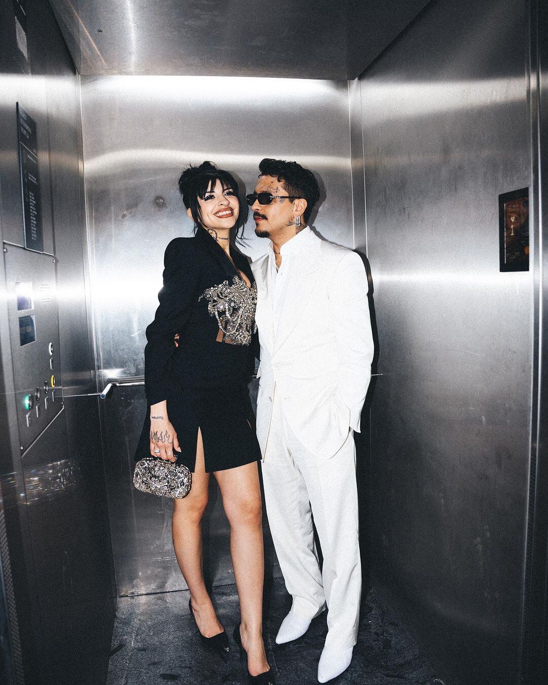 Christian Nodal y Cazzu