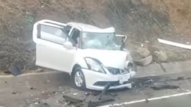 Colisión múltiple en la ruta 27 genera largas presas la tarde de este domingo