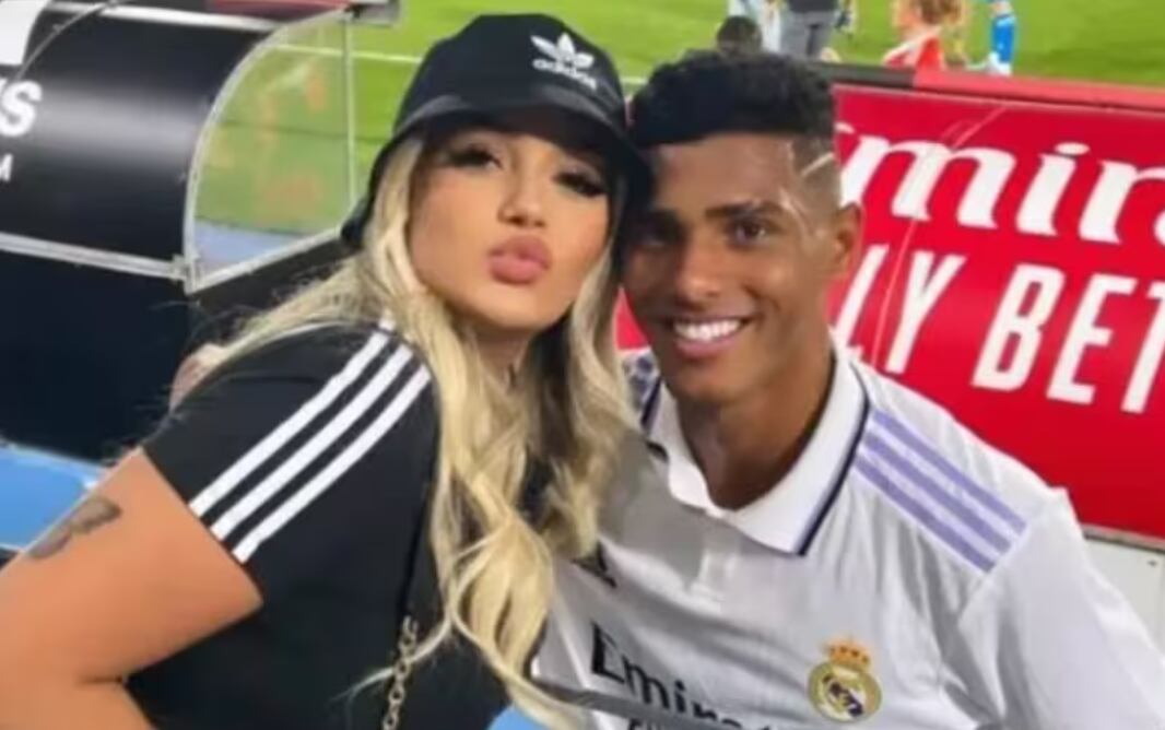 Tobias Vinicius y su expareja. Foto: La Nación, Argentina