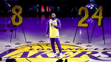 LeBron James tendrá un gesto muy especial con la fallecida hija de Kobe Bryant