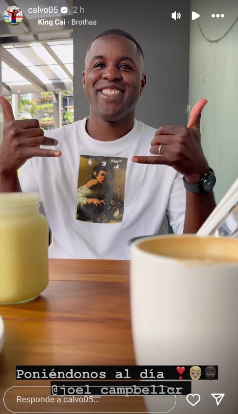 Francisco Calvo y Joel Cambpell