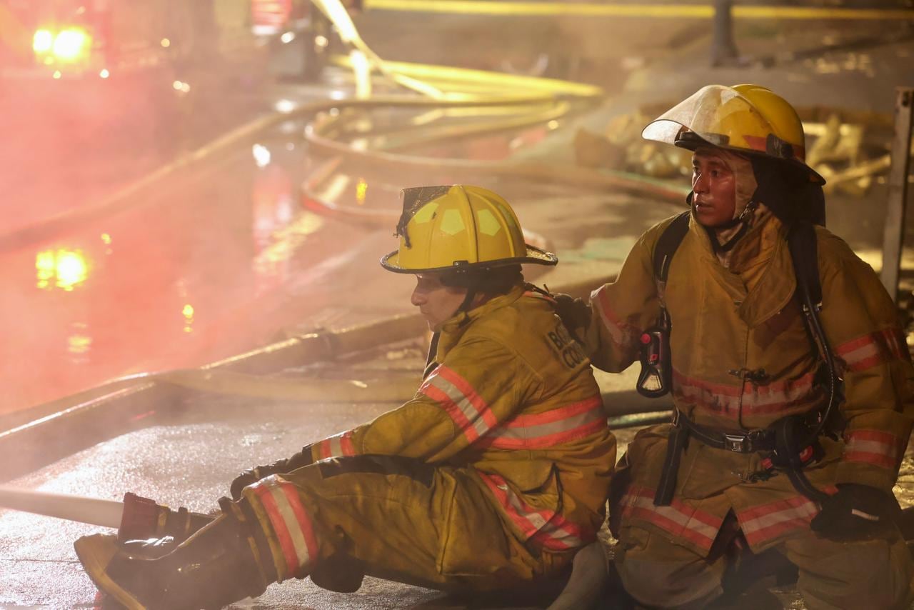 Incendio en San José