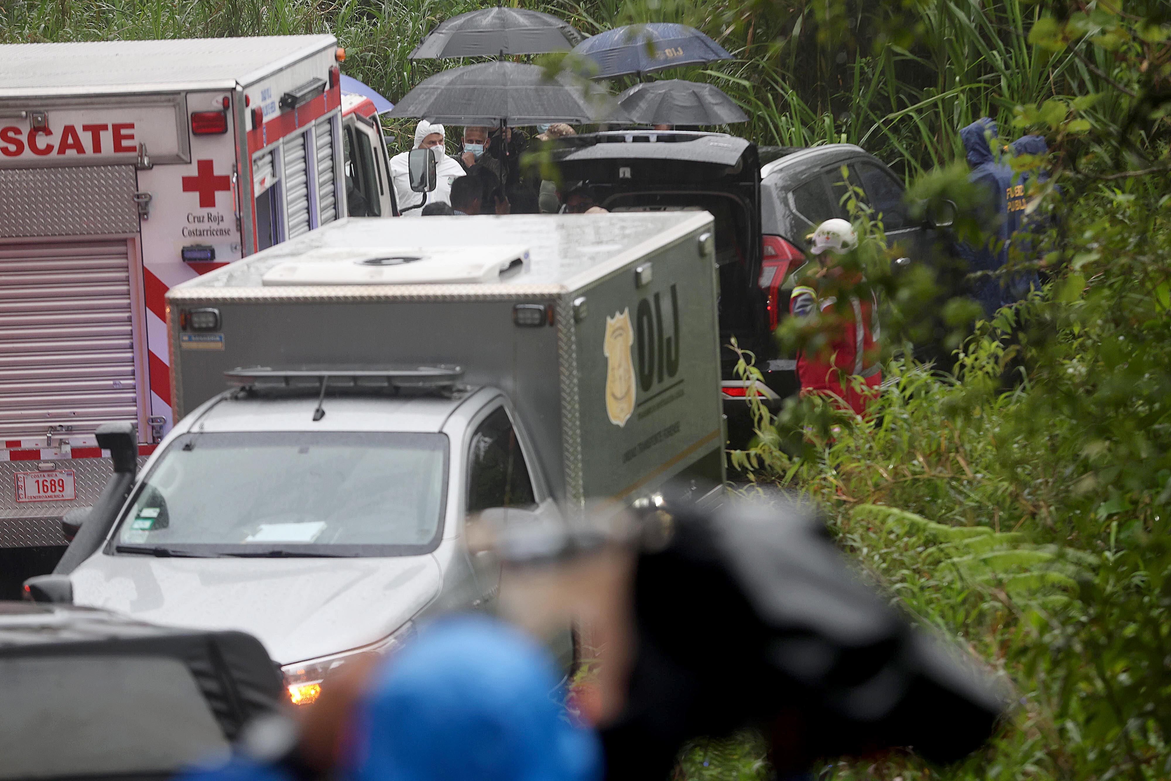 26/04/2024 Cerro Zurquí. Este viernes el OIJ confirmó el hallazgo del cuerpo de Kimberly Araya. El cuerpo de la joven madre de 33 años, quien se encontraba desaparecida desde el jueves 18 de abril, fue encontrado este viernes a la 1:45 p.m. a dos kilómetros del túnel Zurquí, luego de varias horas inspeccionando barrancos aledaños a la ruta 32. En el operativo también participaron miembros de la Cruz Roja y de la Fuerza Pública. Foto: Rafael Pacheco Granados