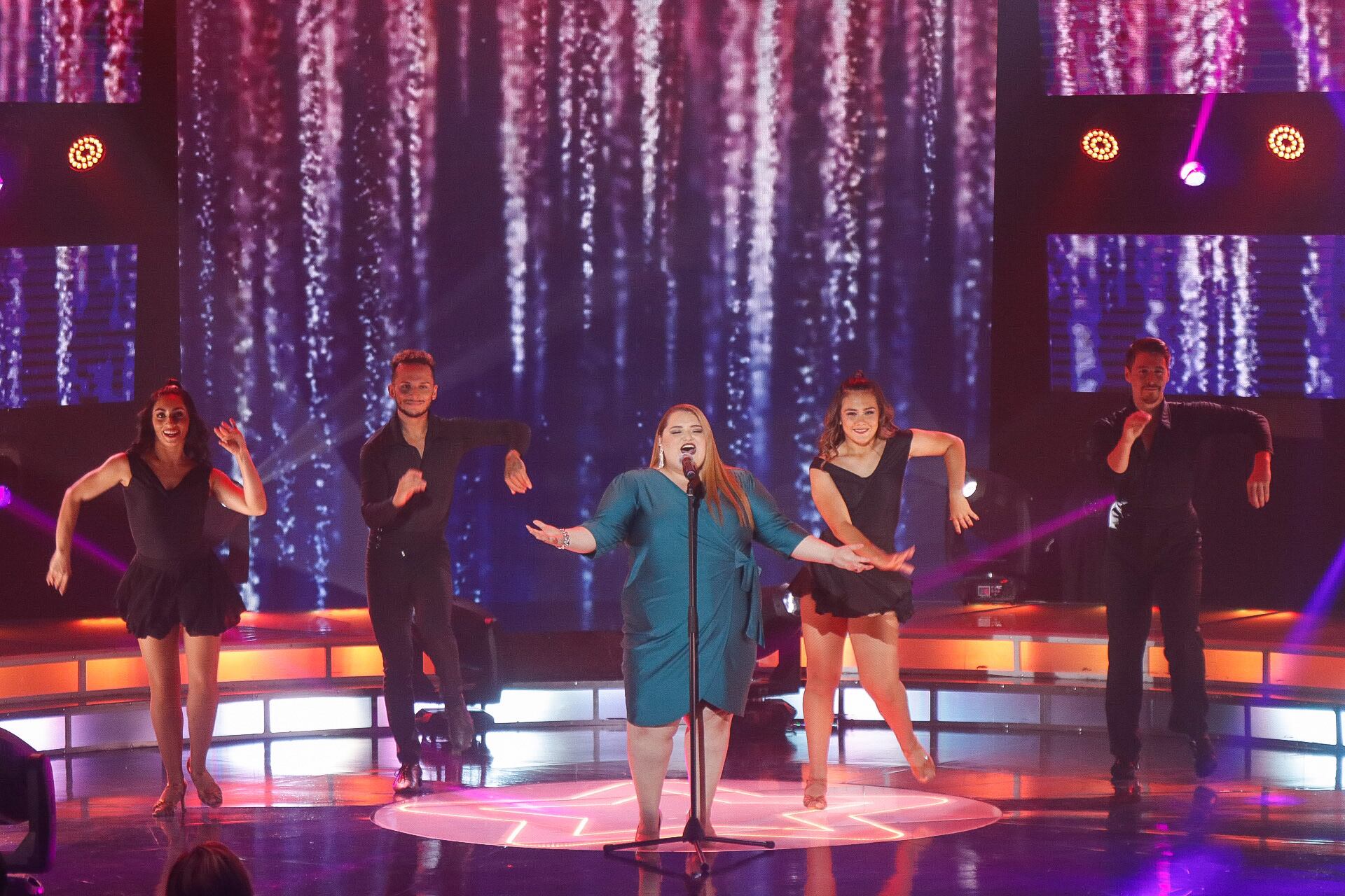 17/09/2023. Tercera Gala de Nace una estrella. Canal 7, La Sabana. San José. Fotografía: Lilly Arce. En la fotografía: Ricardo Padilla.