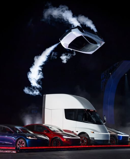 Tesla Roadster, carro volador de Tesla, precio del Tesla Roadster, Elon Musk