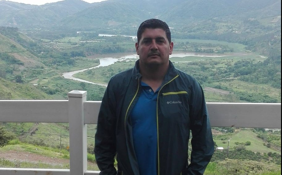 Giovanni JIménez se dirigía hacia su casa cuando ocurrió la tragedia. Foto Facebook.