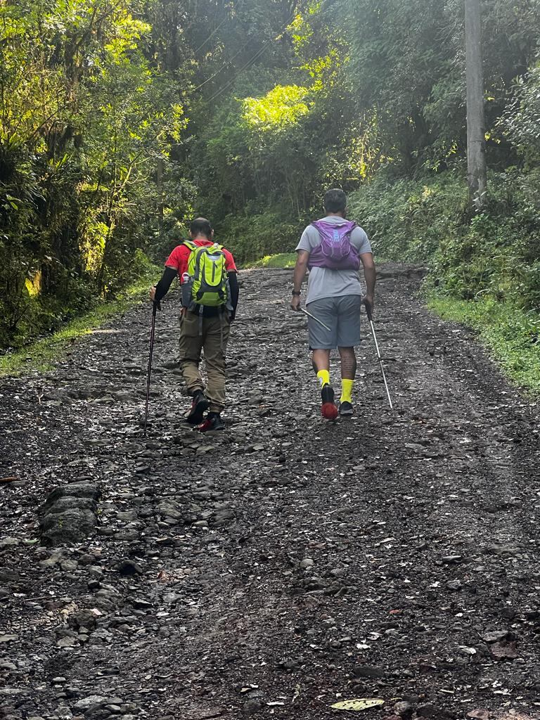 La lluvia provoca que una persona lo piense dos veces antes de practicar alguna caminata. Cortesía.