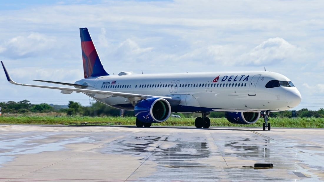 Avión de Delta Airlines