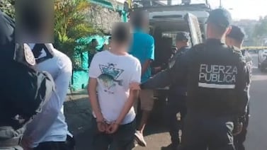 Policía rodeó y capturó a sospechosos de bajonazo