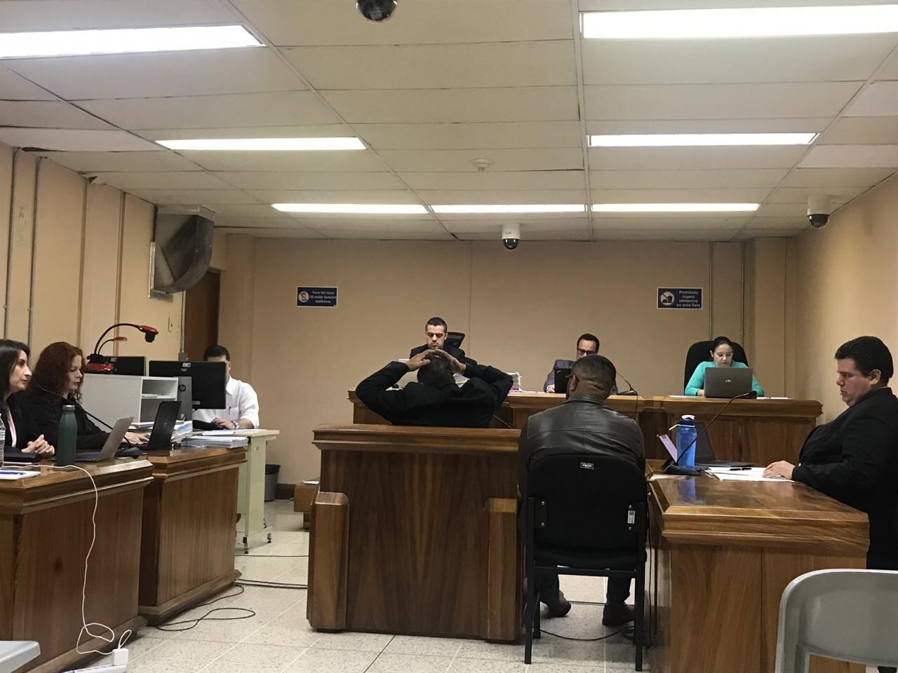 Juicio por el homicidio de Andrea Fernández Vallejo. Foto Adrián Galeano.