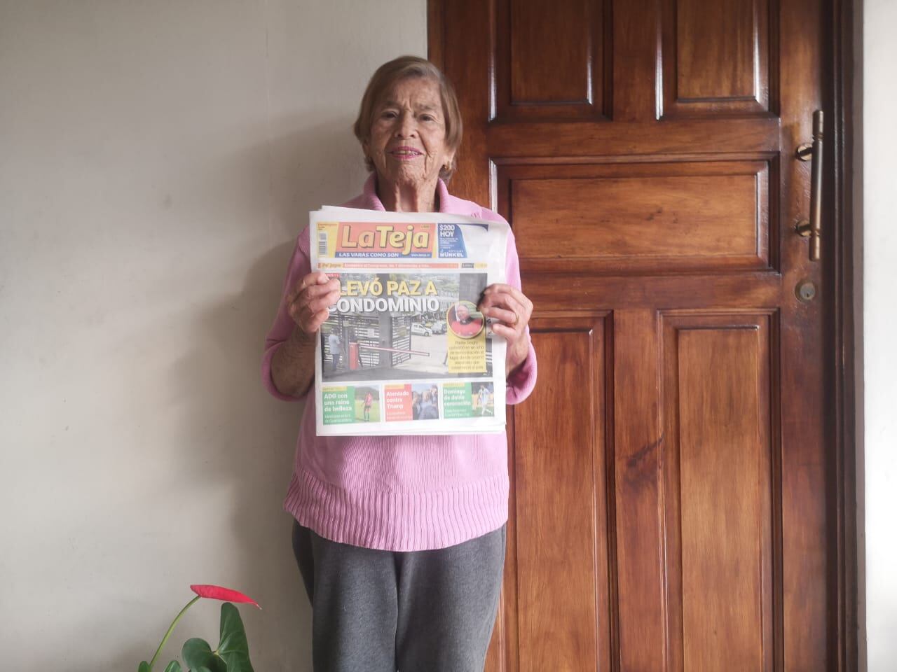 ganadora del domingo 14 de julio 
código La Teja