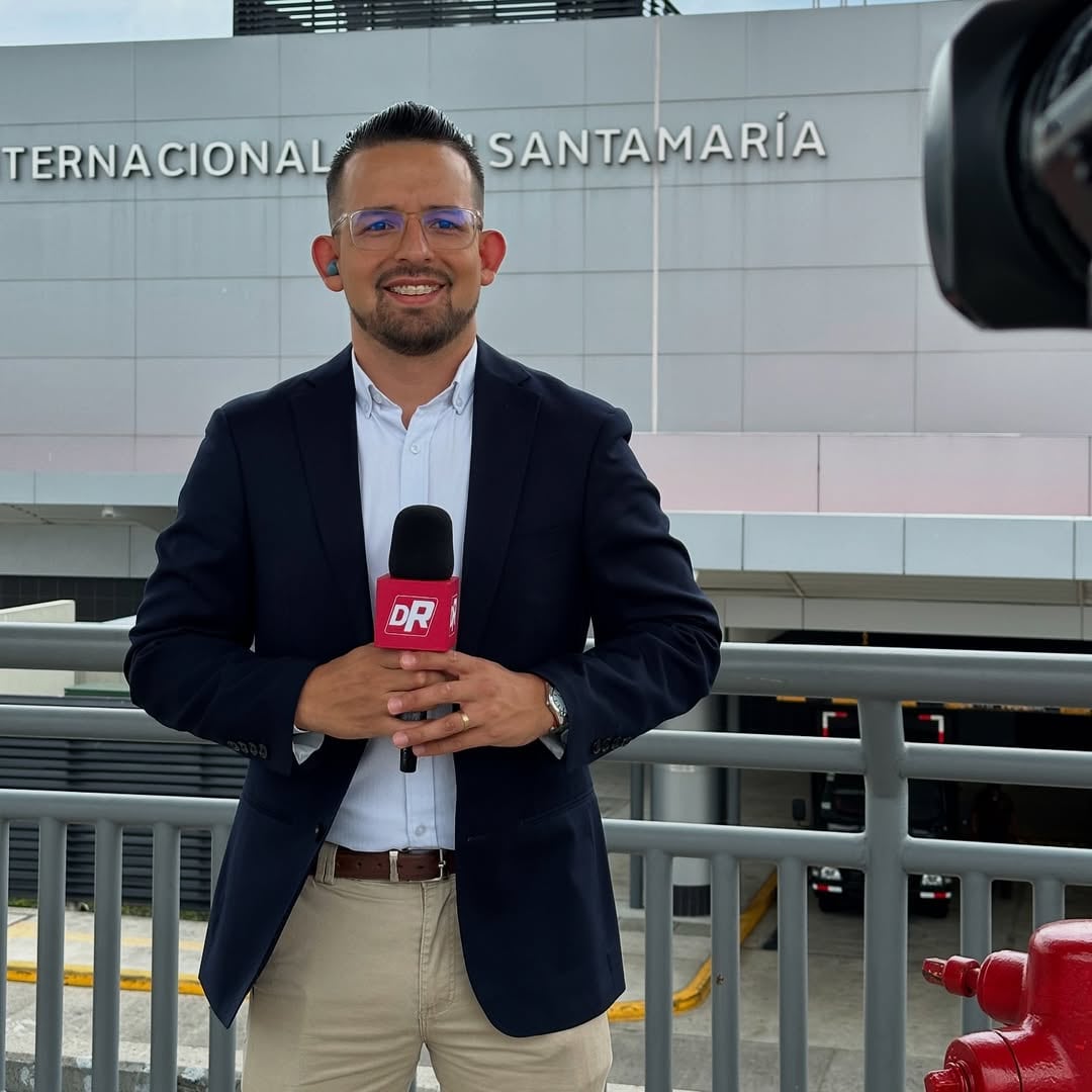 periodista de Deportes Repretel, Carlos Chinchilla