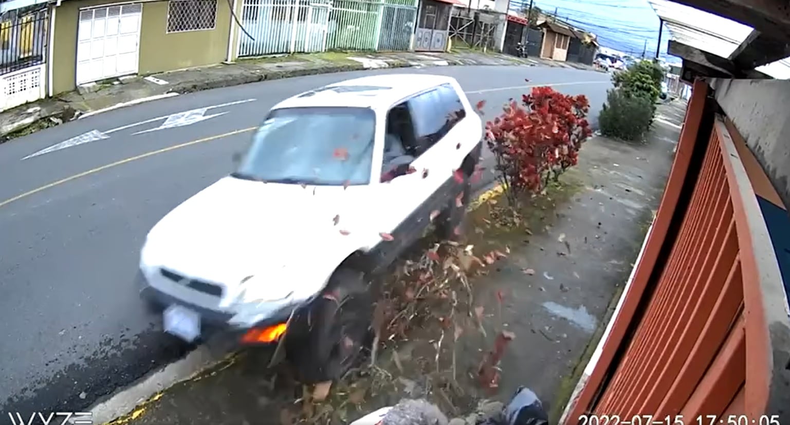 Atropello en Guadalupe. Captura de video.
