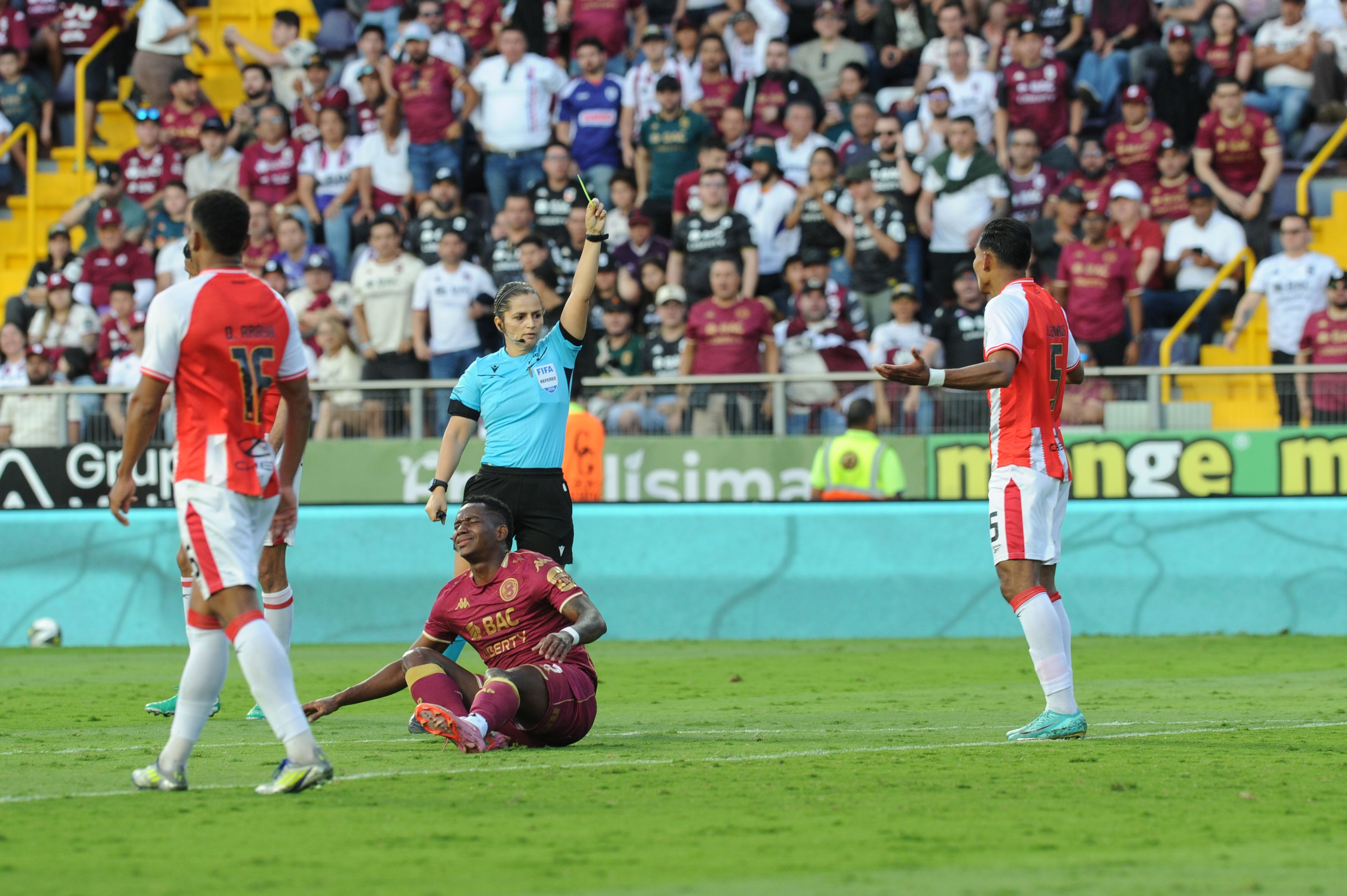Partido Saprissa vs Herediano.
