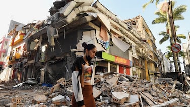 “Una historia de amor”: mujer murió al intentar salvar a su perro durante el terremoto en Colombia