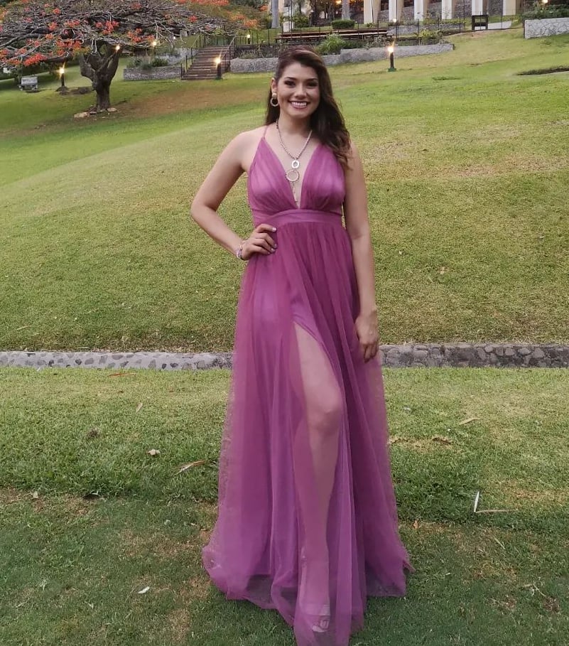 Actriz Adriana Víquez