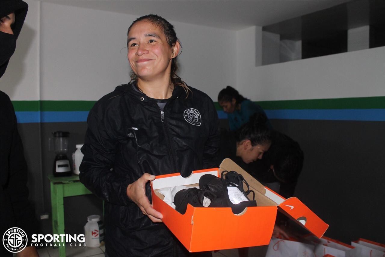 Las jugadoras no se cambian por nadie. Cortesía.