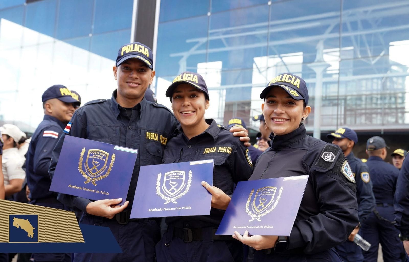 Graduación de 766 nuevos policías