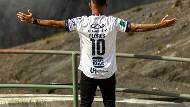 Esta es la espectacular camiseta del Cartaginés dedicada al volcán Irazú