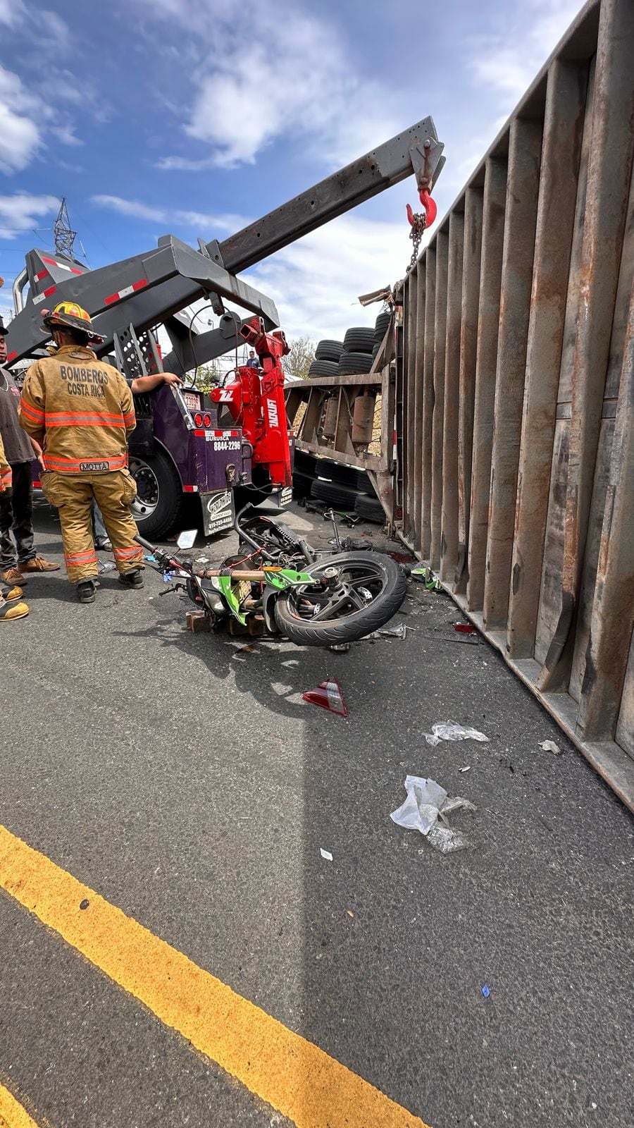Accidente en ruta 32