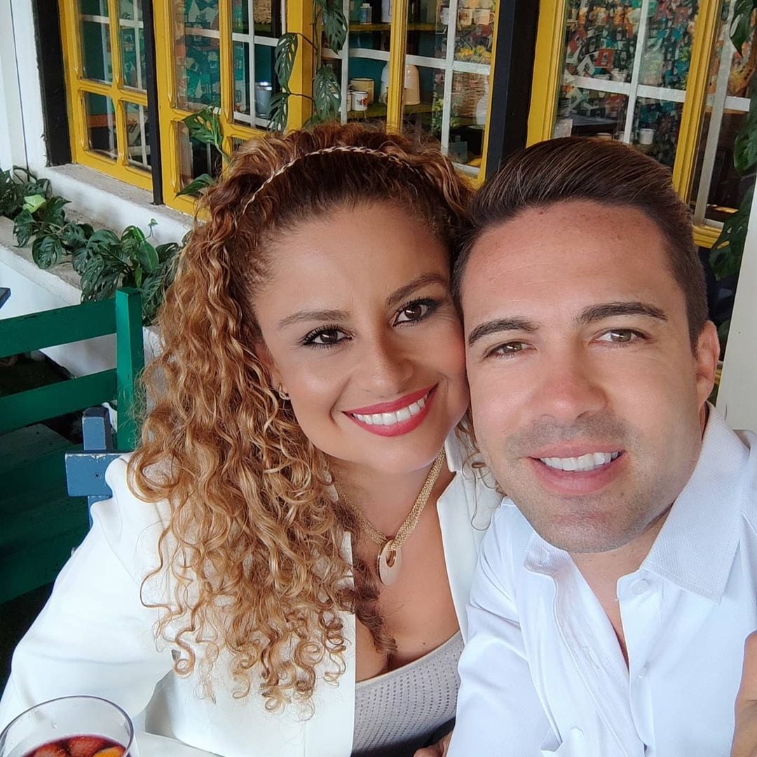 Cindy Villalta y su esposo, Ítalo Marenco