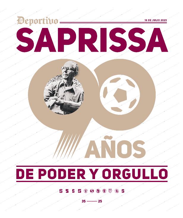 Desde La Teja nos unimos a las celebraciones de los 90 años del Deportivo Saprissa.