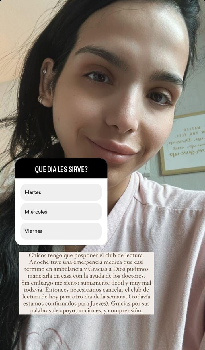 Coco Roper sufrió otra emergencia médica