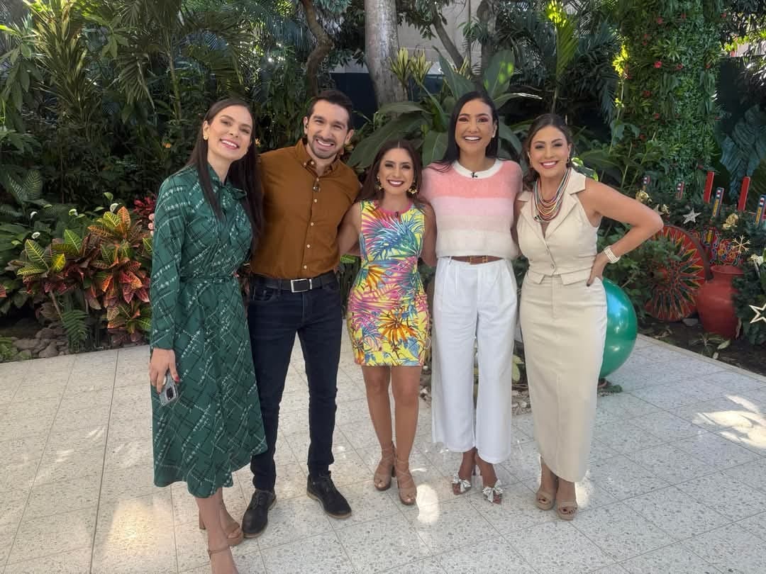 Juan Carlos Zumbado, periodista y presentador de canal 7.