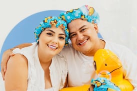 Choché Romano le tiró flores a su esposa y hasta habló de nietos