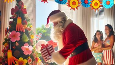 Así se vería Santa Claus en la vida real, según la inteligencia artificial