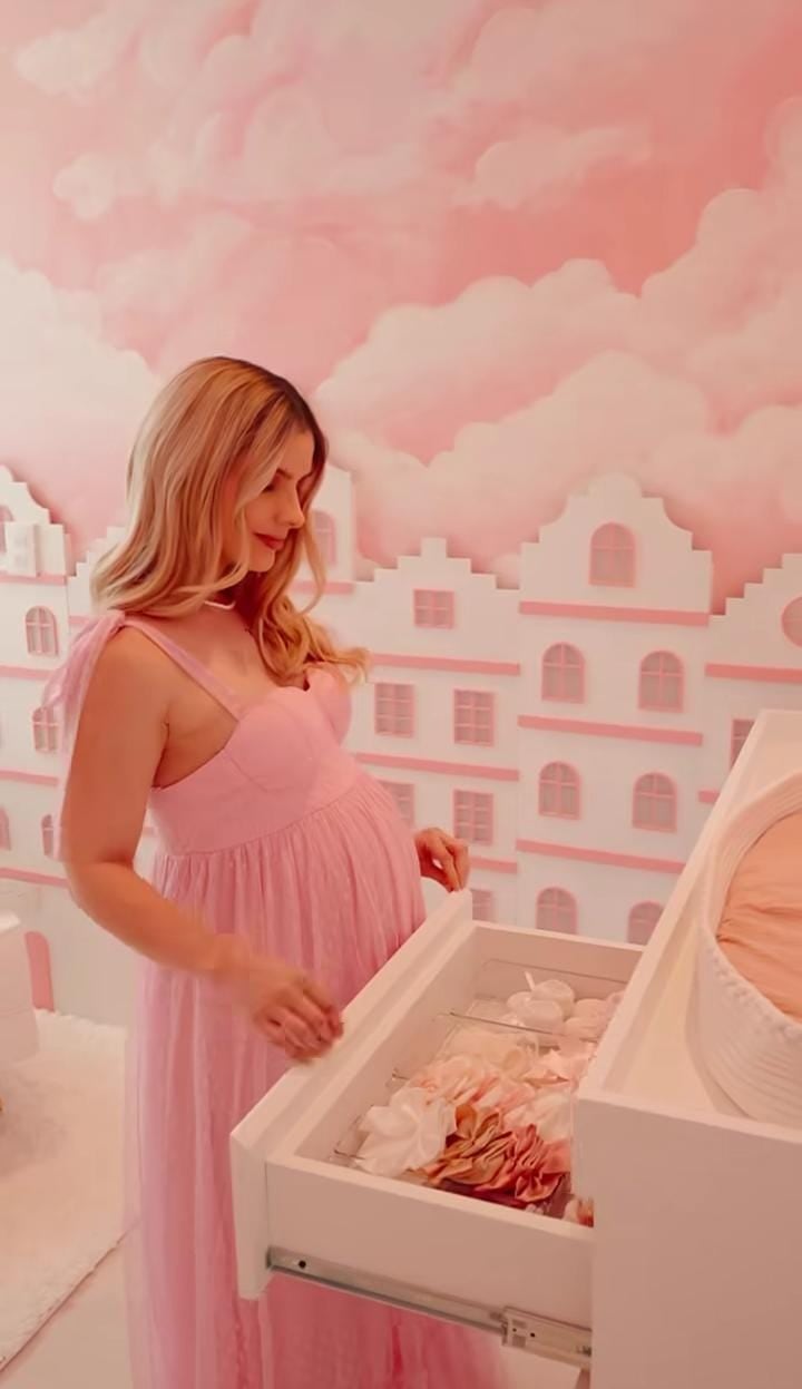 Karina Campos cuarto de su bebé