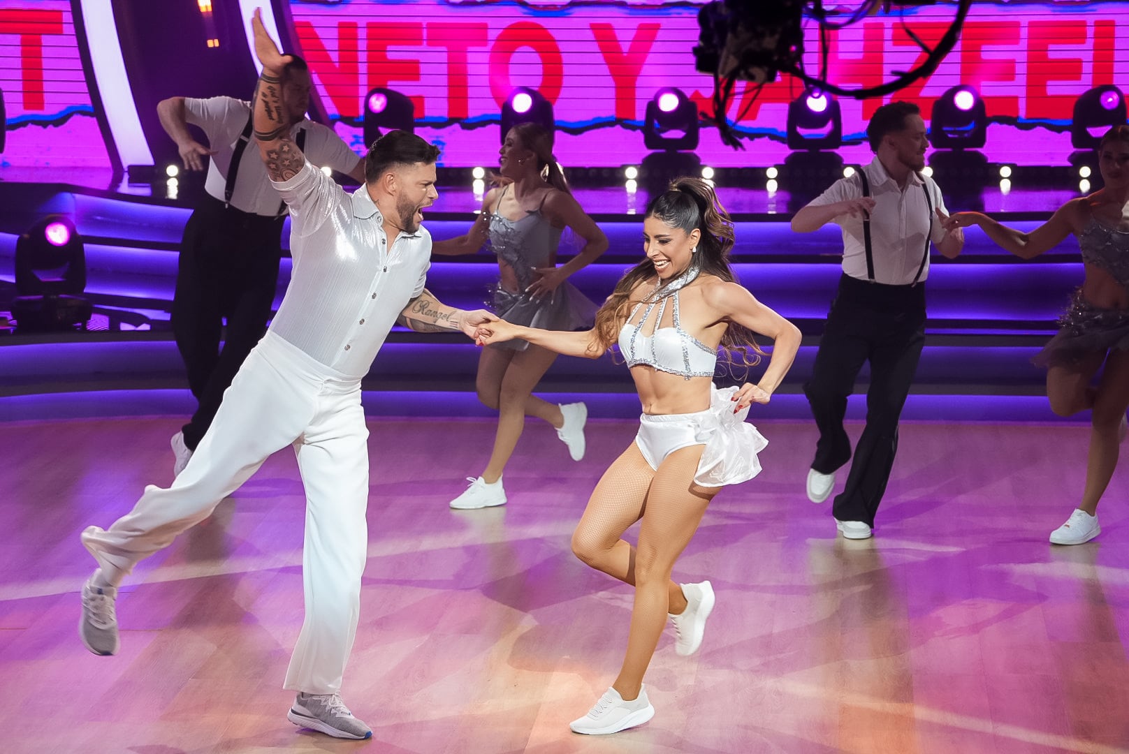 05/10/2025. Mira quien baila, temporada 2. Gala #4. Estudio Marco Picado.Fotografía: Lilly Arce