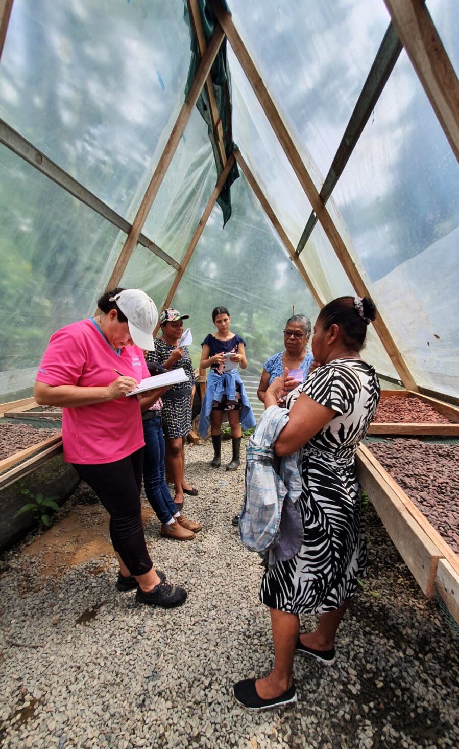 Vicenta González, agricultora de Villa Hermosa de San José de Upala.