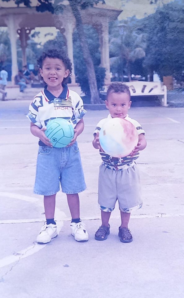 Youstin Salas, niño